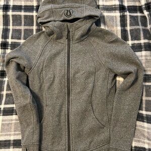 Lululemon Athletica Charcoal Women's Zip-Up Hoodie